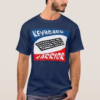 Camiseta del guerrero del teclado