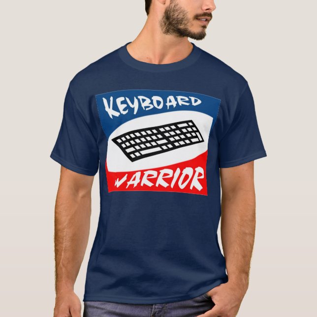 Camiseta del guerrero del teclado (Anverso)