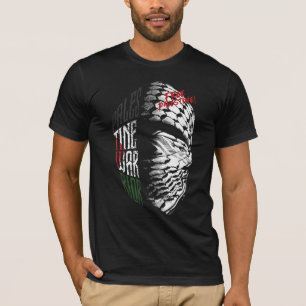 Camiseta del "guerrero palestino" por la libertad 