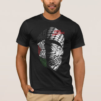 Camiseta del "guerrero palestino" por la libertad 