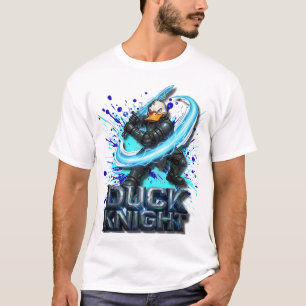 Camiseta del Guerrero Pato Cibernético Caballero P