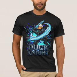 Camiseta del Guerrero Pato Cibernético Caballero P