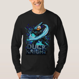 Camiseta del Guerrero Pato Cibernético Caballero P