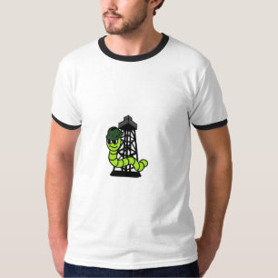 Camiseta del gusano del aparejo