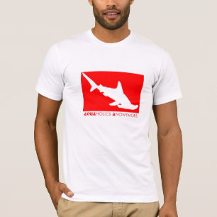 Camiseta del Hammerhead del equipo de submarinismo