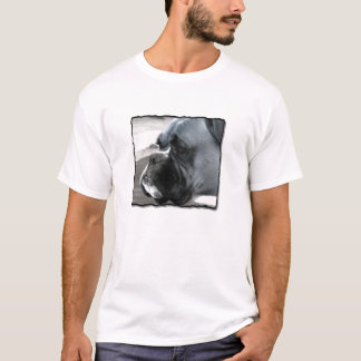 camiseta del headshot del boxeador