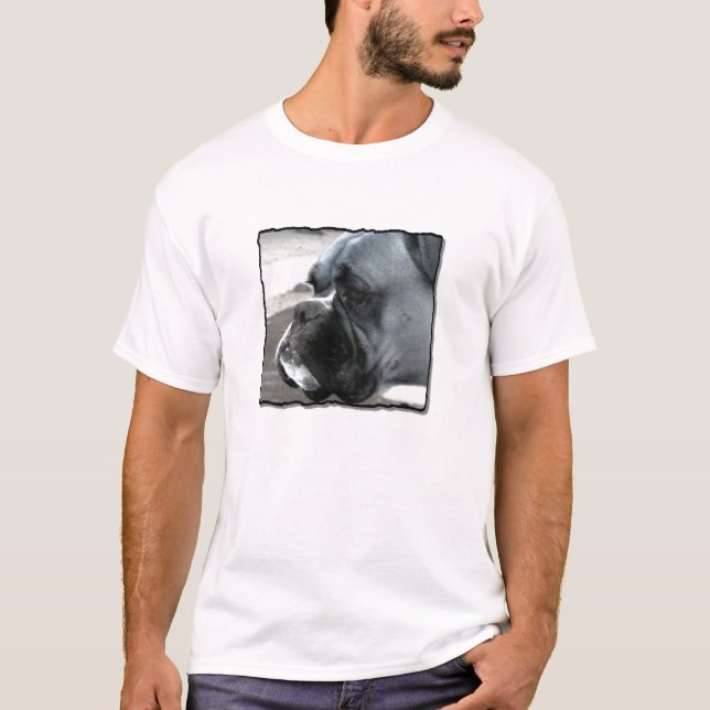 camiseta del headshot del boxeador (Anverso)
