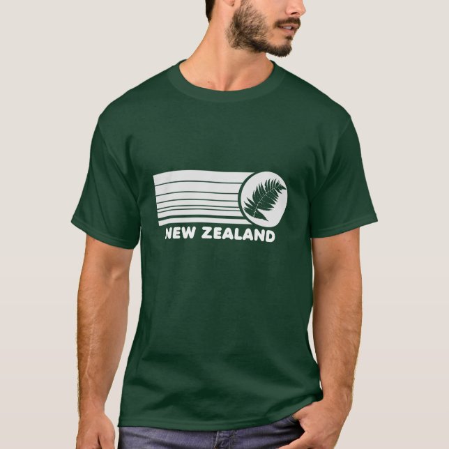 Camiseta del helecho de plata de Nueva Zelanda (Anverso)