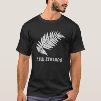 Camiseta del helecho de plata de Nueva Zelanda