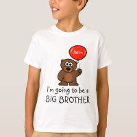 Camiseta del hermano mayor para hermanos | Oso de 