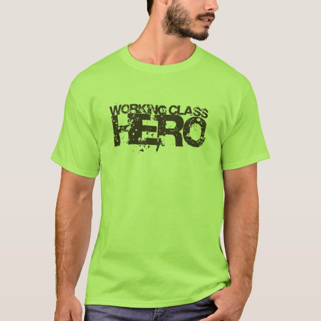Camiseta del héroe de la clase obrera (Anverso)