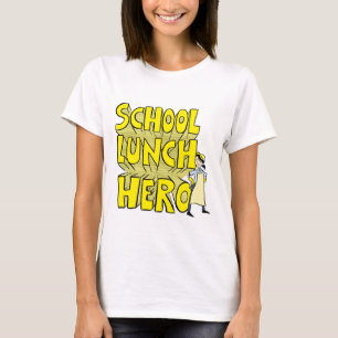 Camiseta del héroe del almuerzo escolar