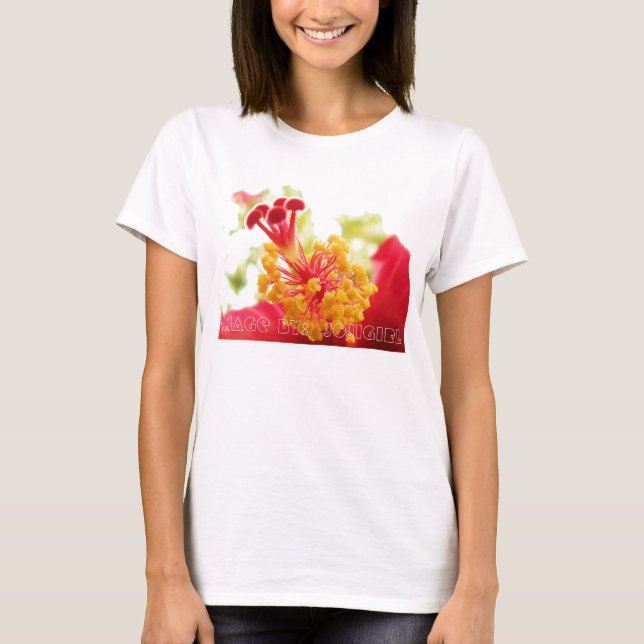 Camiseta del hibisco (Anverso)