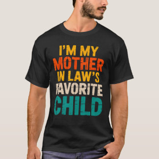 Camiseta del hijo favorito de la suegra