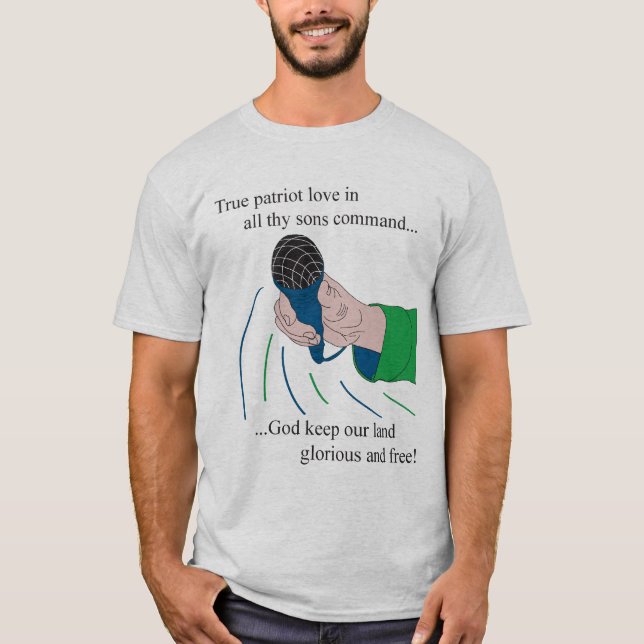 Camiseta del himno de los Vancouver Canucks (Anverso)