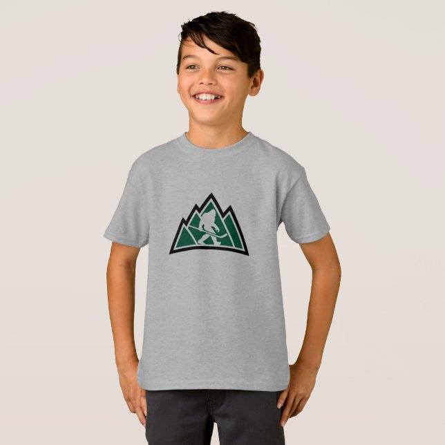 Camiseta del hockey de Sasquatch de los niños (Anverso completo)