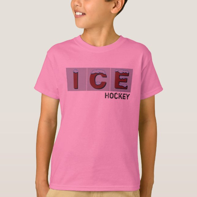 Camiseta del hockey sobre hielo - muchachos - (Anverso)