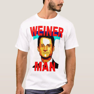 Camiseta del hombre de Anthony Weiner