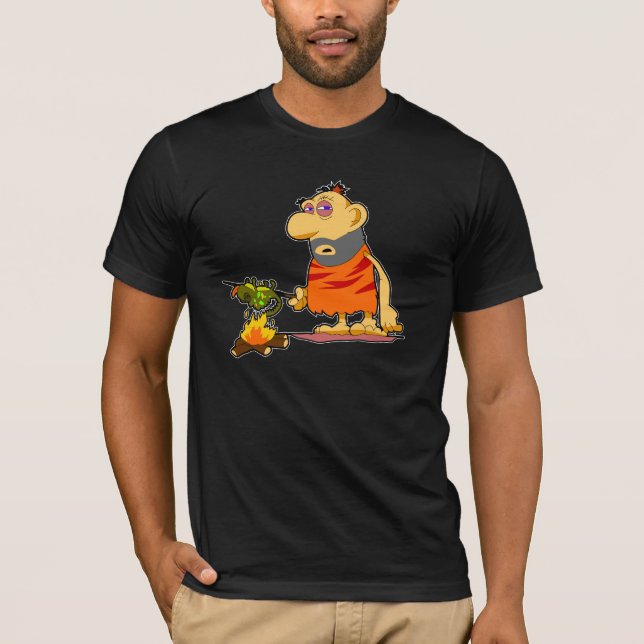Camiseta del hombre de las cavernas (Anverso)