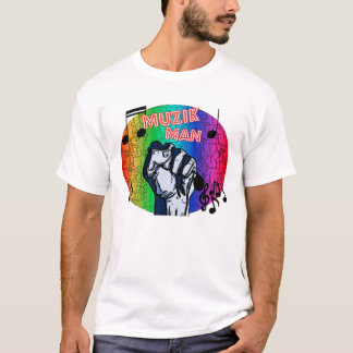 Camiseta del hombre de Muzik