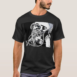 Camiseta del hombre del espacio