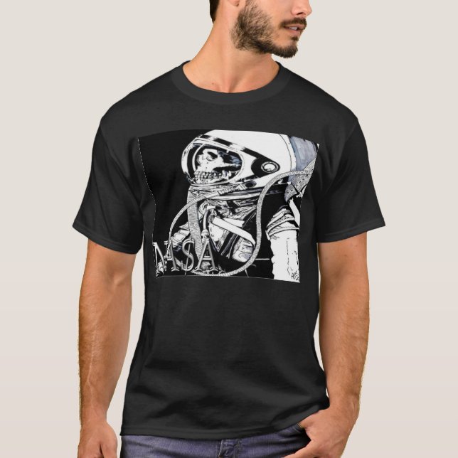 Camiseta del hombre del espacio (Anverso)