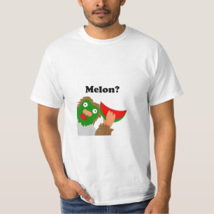 Camiseta del hombre del melón