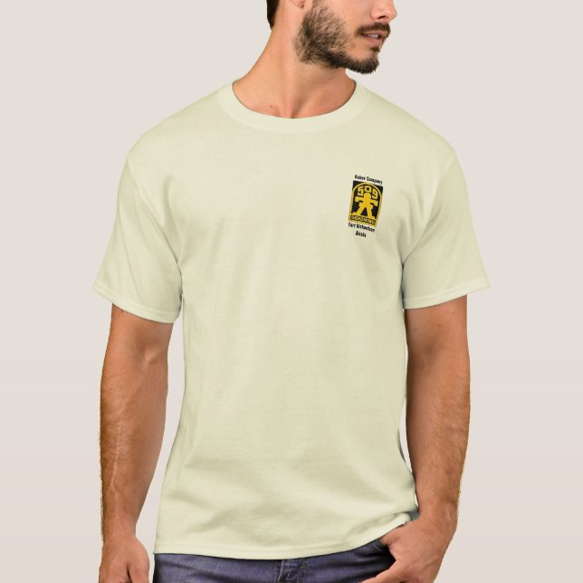 camiseta del hombre del panadero (Anverso)