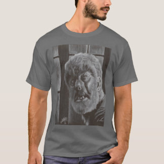 Camiseta del hombre lobo