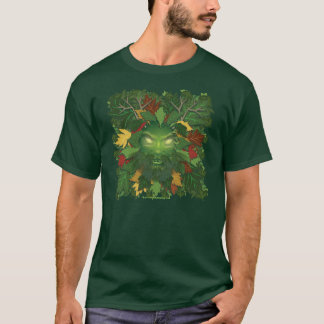 Camiseta del hombre verde