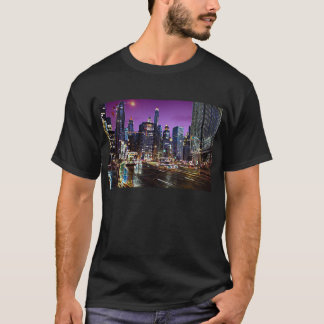 Camiseta del horizonte de Chicago