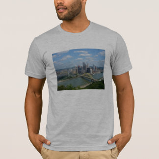 Camiseta del horizonte de Pittsburgh