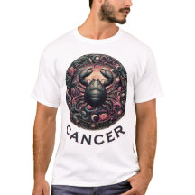 Camiseta del horóscopo del cáncer