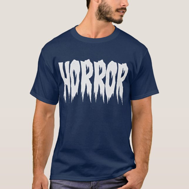 Camiseta del horror (Anverso)