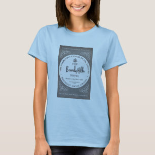 Camiseta del hotel de Beverly Hills HOLLYWOOD 1953