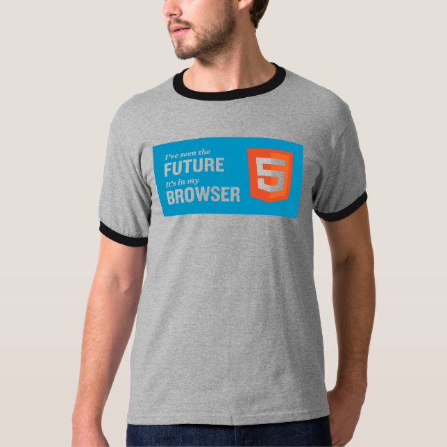 Camiseta del HTML 5 (Anverso)