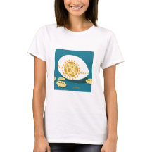 Camiseta del huevo de Steampunk