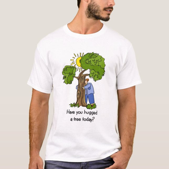 Camiseta del hugger del árbol (Anverso)