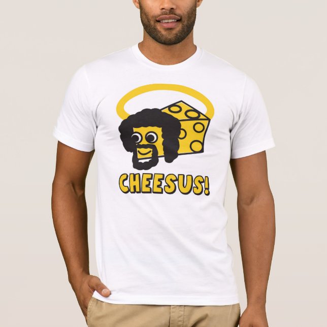 Camiseta del humor de Cheesus (Anverso)