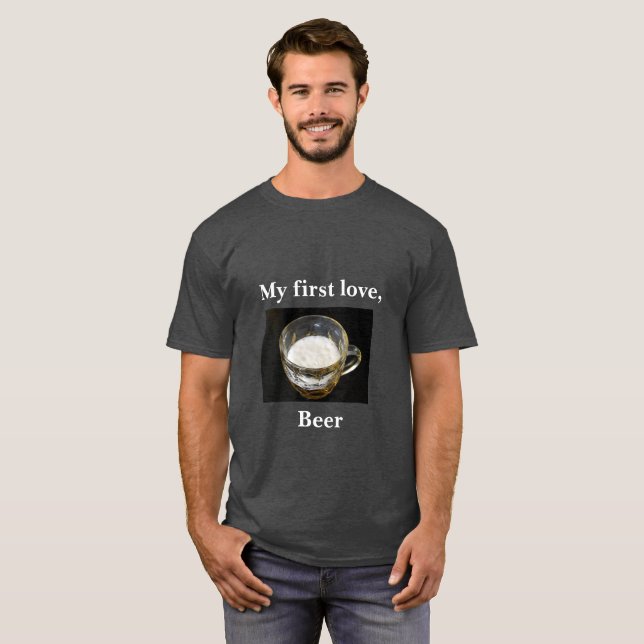 Camiseta del humor de la cerveza (Anverso completo)