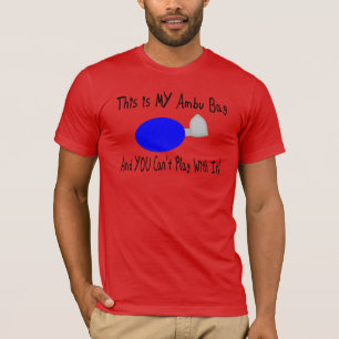 Camiseta del humor del bolso de Ambu del terapeuta