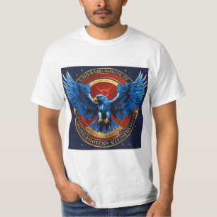 Camiseta del icono del águila de cristal feroz: de