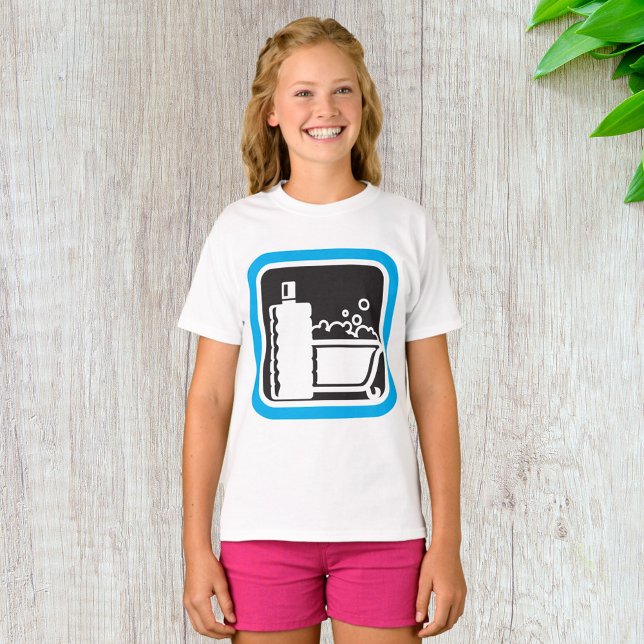 Camiseta del icono del baño de burbujas (Subido por el creador)