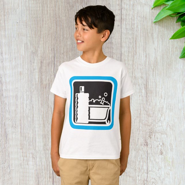 Camiseta del icono del baño de burbujas (Subido por el creador)