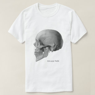 Camiseta del ilustracion de Hamlet del lado del