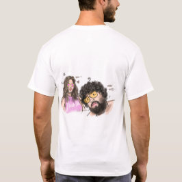 Camiseta del Ilustracion de la pareja del orgullo