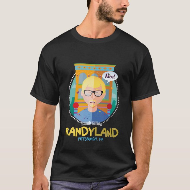 Camiseta del ilustracion de Randy Gilson (Anverso)