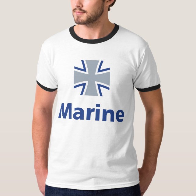 Camiseta del infante de marina de Deutsche (Anverso)