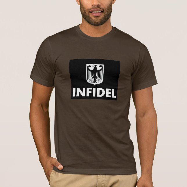 CAMISETA DEL INFIEL DEL EJÉRCITO ALEMÁN DEL (Anverso)