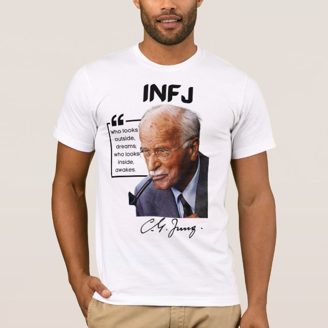 Camiseta del INFJ - Carl Jung (Anverso)